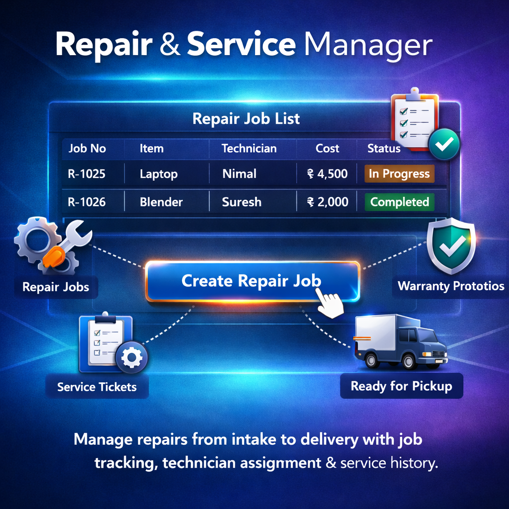Repair & Service Manager