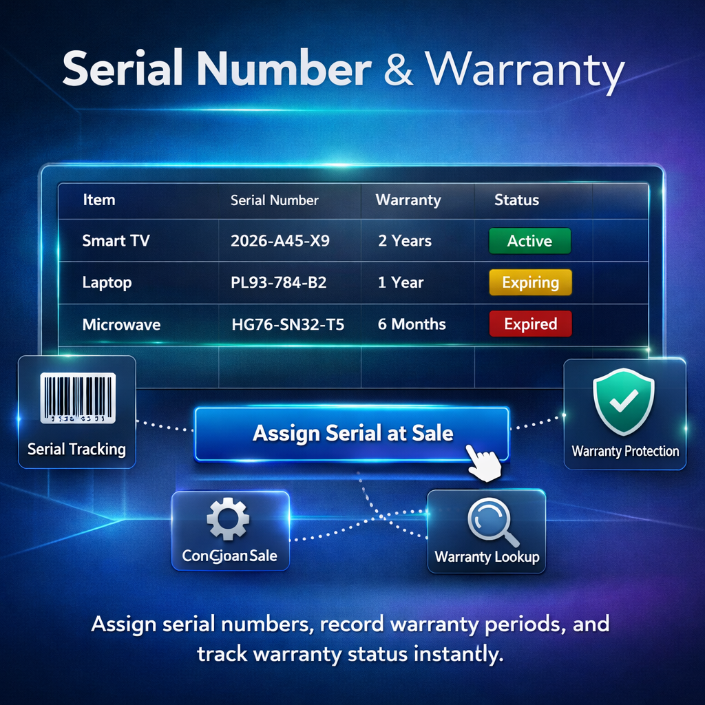 Serial Number & Warranty