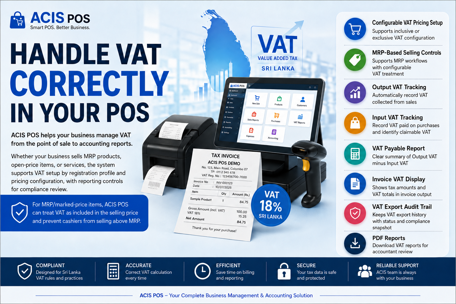 Handle VAT Correctly in Your POS